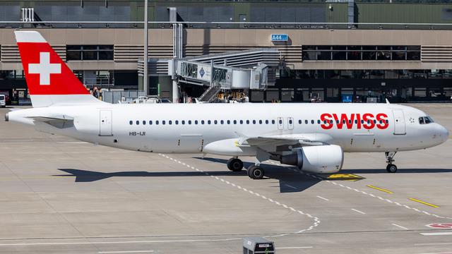 HB-IJI:Airbus A320-200:Swiss International Air Lines